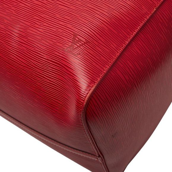Louis Vuitton Epi Keepall 55 M42957 Castilian Red Leather Women Louis Vuitton - Picture 7 of 10
